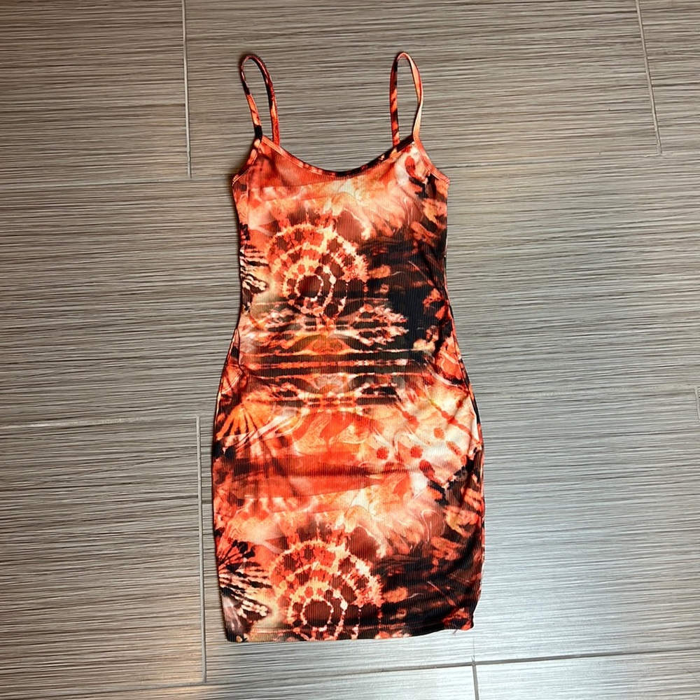 Orange Pretty Little Thing Dress